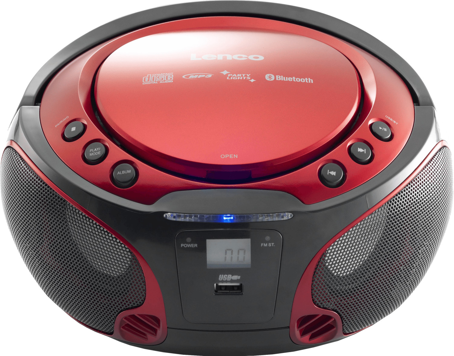 Lenco SCD-550 rouge