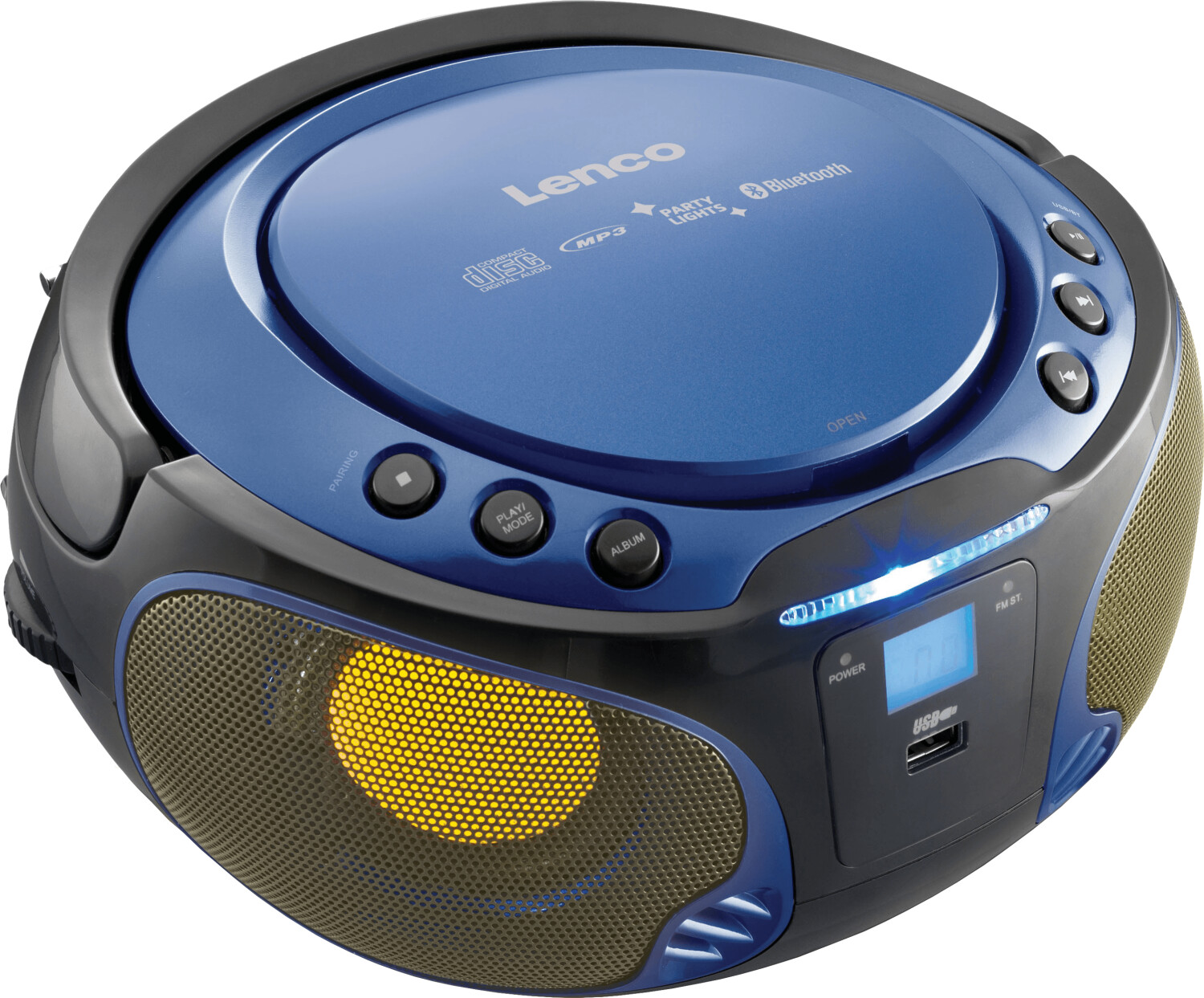 Lenco SCD-550 bleu