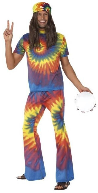 Smiffy's 1960'S Tie Dye Top and Flared Trousers (35431)