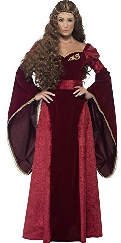 Smiffy's Medieval Queen Deluxe Costume (27877)