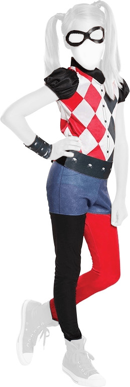 Rubie's DC SuperHero Girls - Harley Quinn Classic