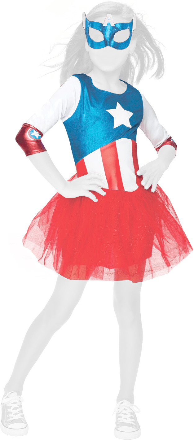 Rubie's Avengers Captain America - Metallic American Dream