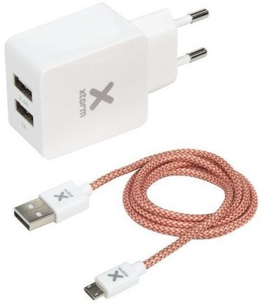 Xtorm CX003 - Micro USB Cable + AC Adapter