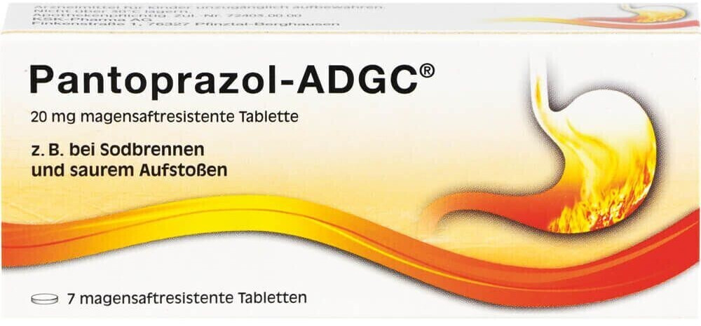 Pantoprazol Adgc 20 Mg Tabletten Magensaftr Ab 1 35 Preisvergleich Bei Idealo De