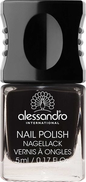 Alessandro Vernis Colour Explosion - 177 Midnight Black (5 ml)