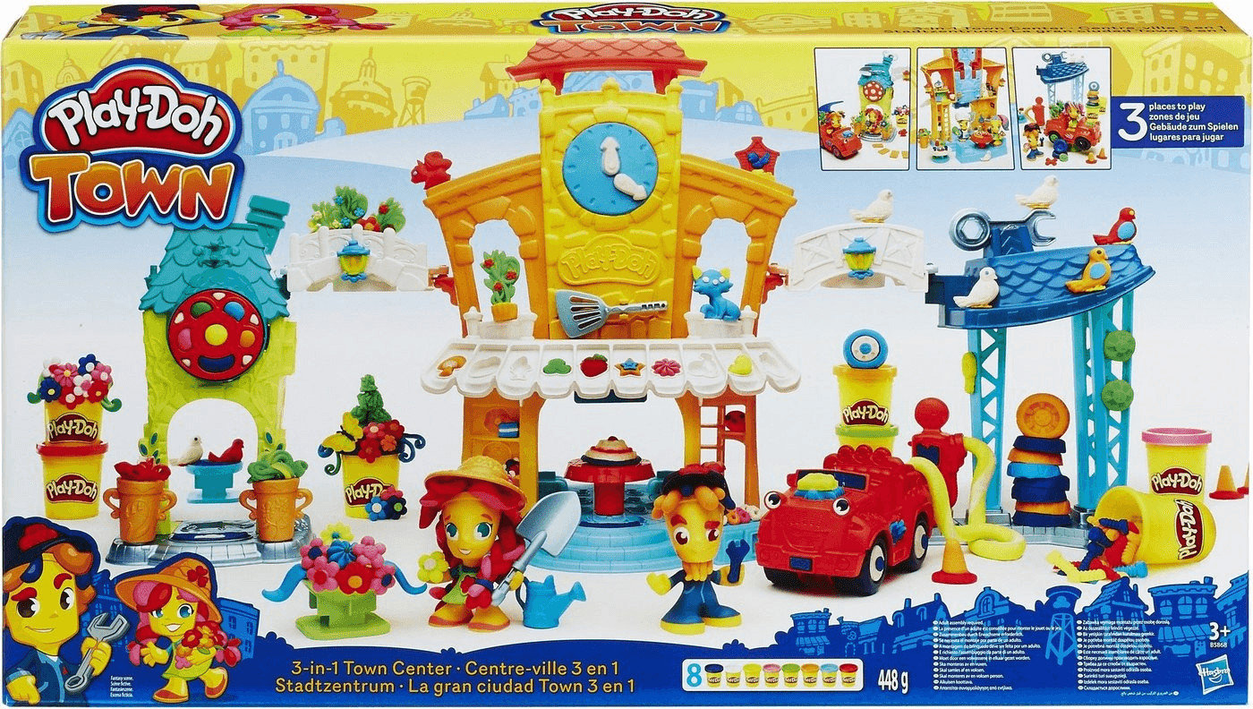 Play-Doh Town Centre-ville 3 en 1