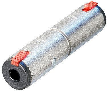 Neutrik NA3JJ 0.6cm Klinkenstecker bis 0,6 cm klinkenstecker Verbindung (6.35mm)