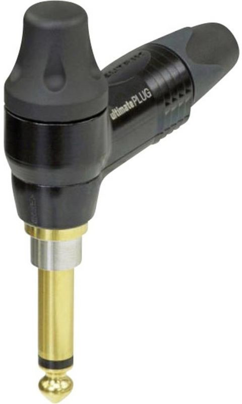 Neutrik Klinken-Steckverbinder 6.35 mm Stecker, gewinkelt Polzahl: 2 Mono Schwarz NP2RX-ULTIMATE 1