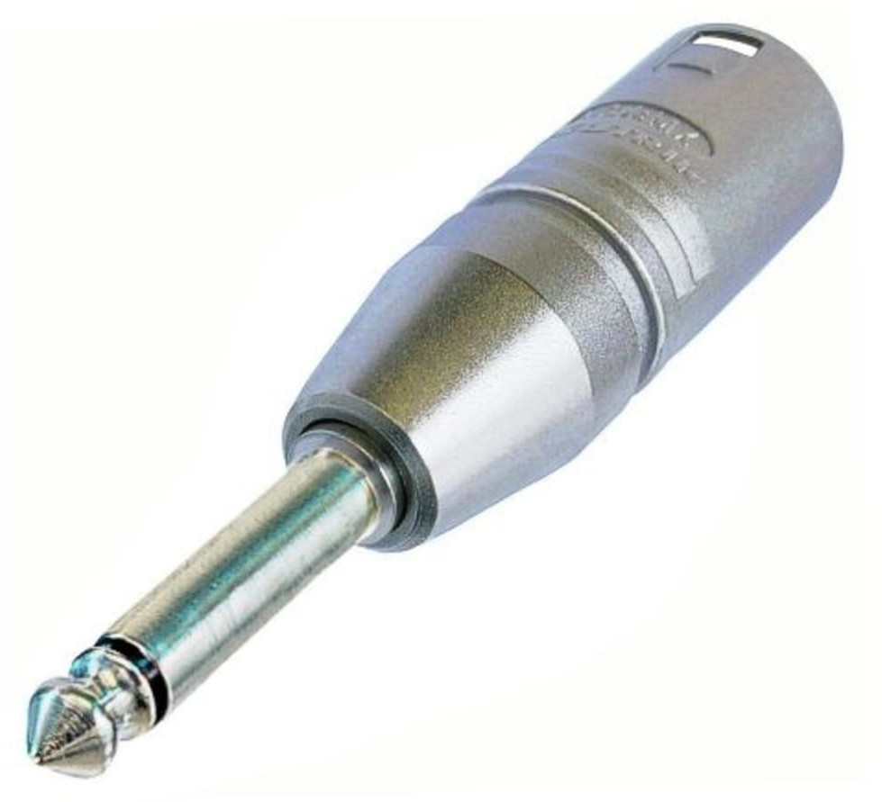 Neutrik Adapter XLR male auf klinke male NA2MP 1671