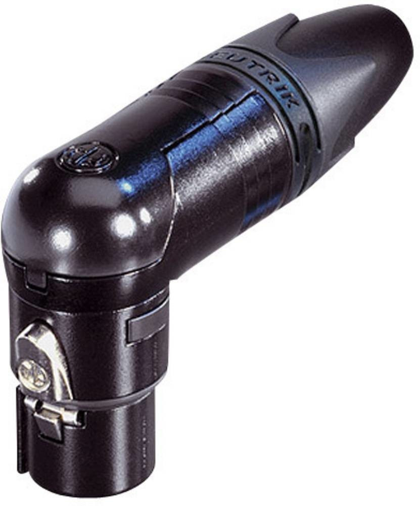 Neutrik NC4FRX - XLR-Winkelkabelbuchse, 4-polig, Silber, vernickelt NEUTRIK