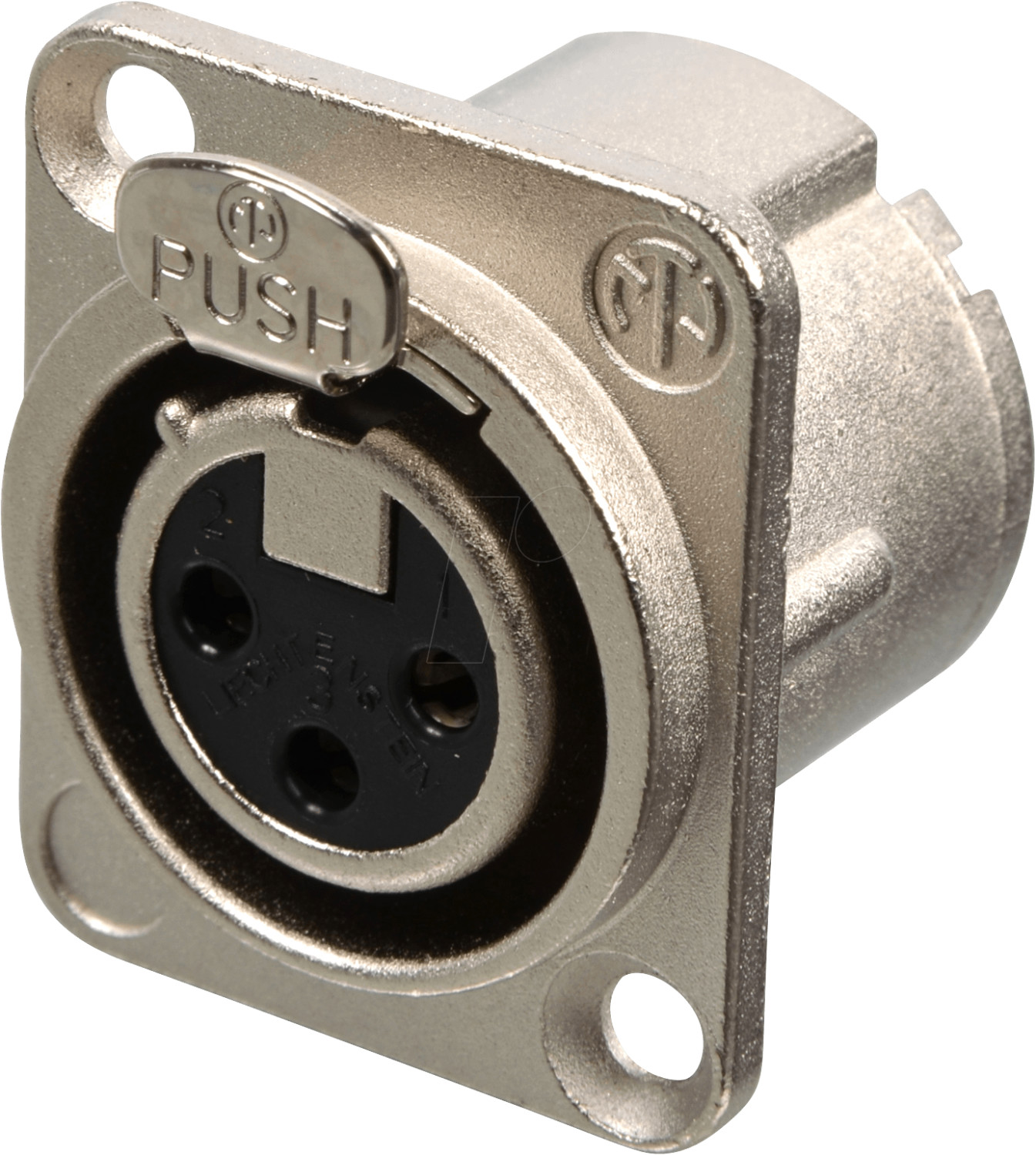 Neutrik XLR-Einbaubuchse NC-3FDLX