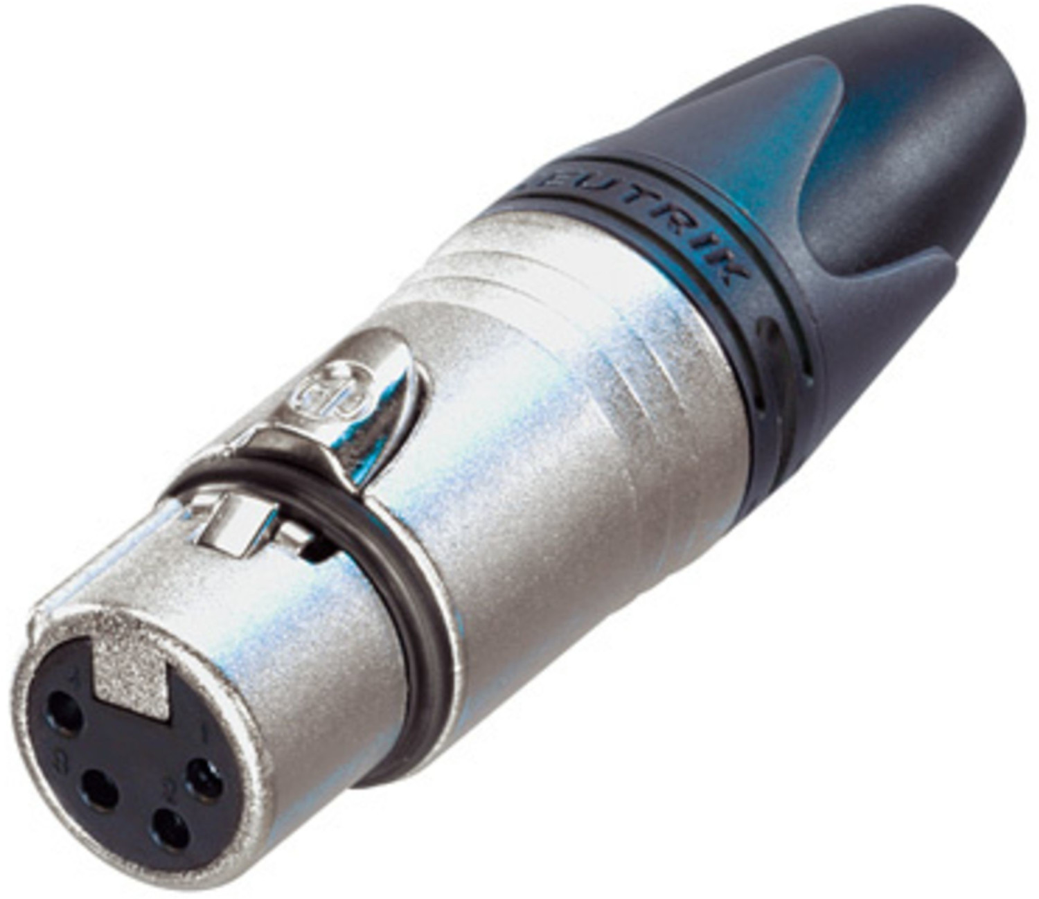 Neutrik XLR-Kupplung NC4FXX nickel