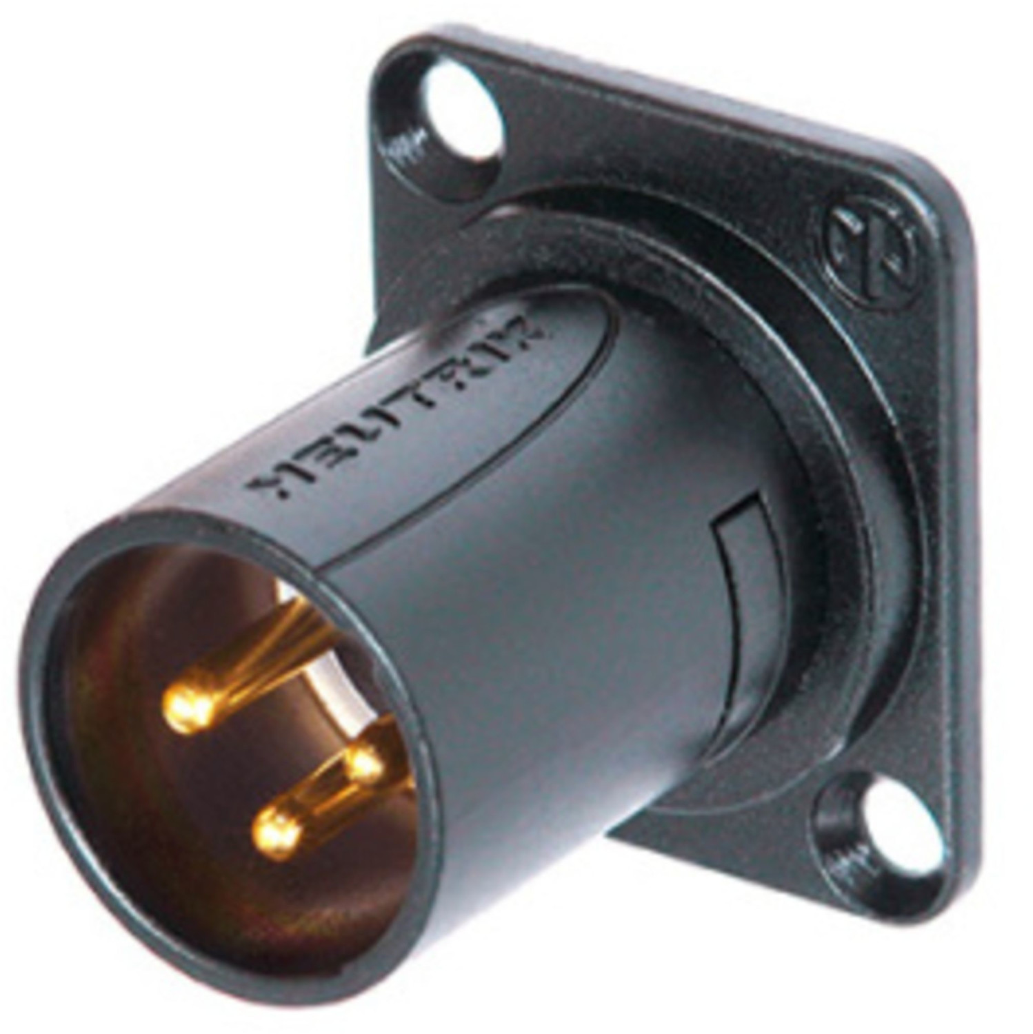 Neutrik NM 3 MD B XLR Einbaubuchse, Male