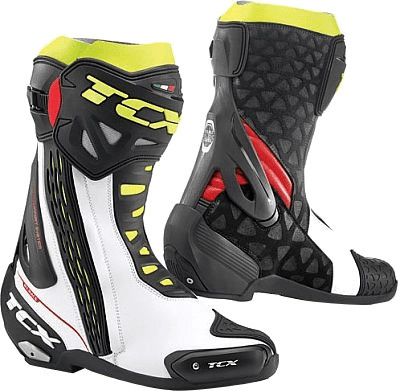 TCX Bottes RT-Race blanc/noir/jaune