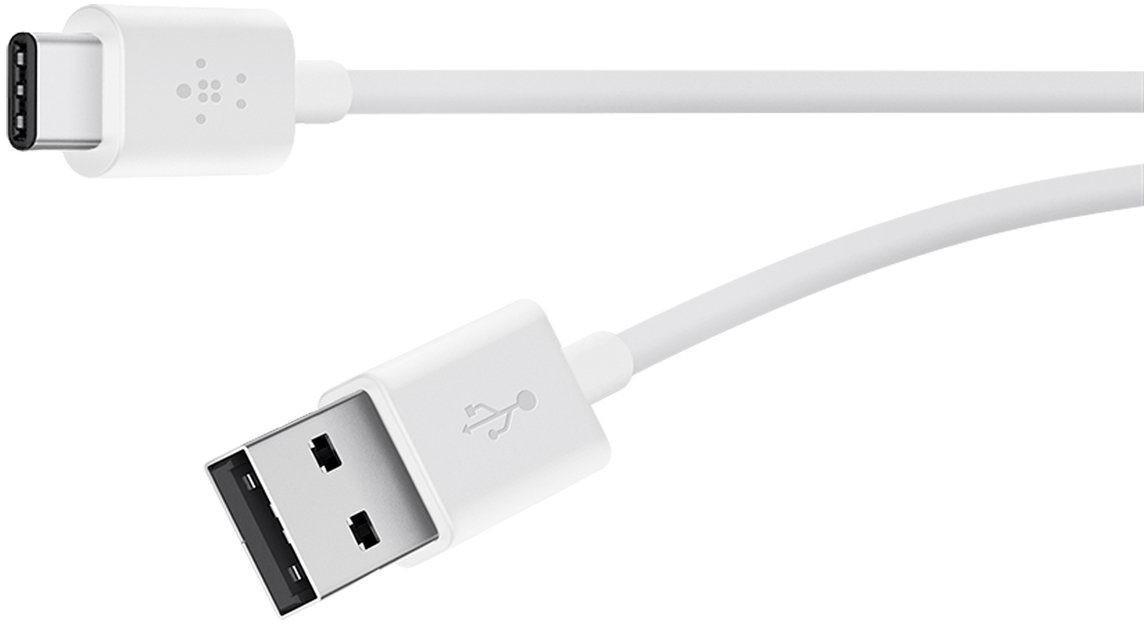 Belkin Câble de recharge USB 2.0 USB-A vers USB-C 1,8 m blanc