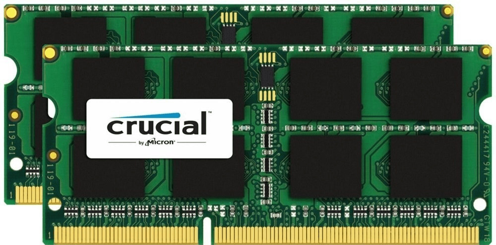 Crucial 8GB SO-DIMM DDR3L PC3-14900 CL13 (CT2C4G3S186DJM)