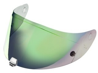 HJC HJ-07 verte miroir