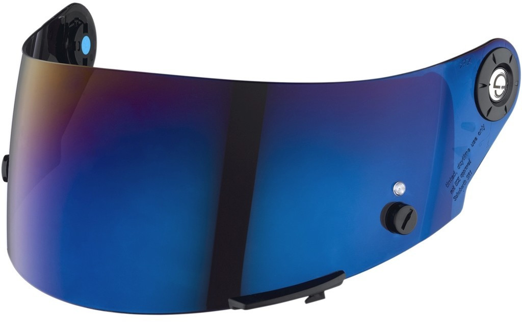 Schuberth Visière SR2 bleue miroir