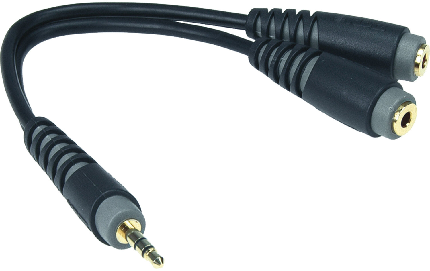 Klotz Adapter 1x 3,5mm male 3-pol. / 2x 3,5mm female 3-pol. (AYB-4) NEU
