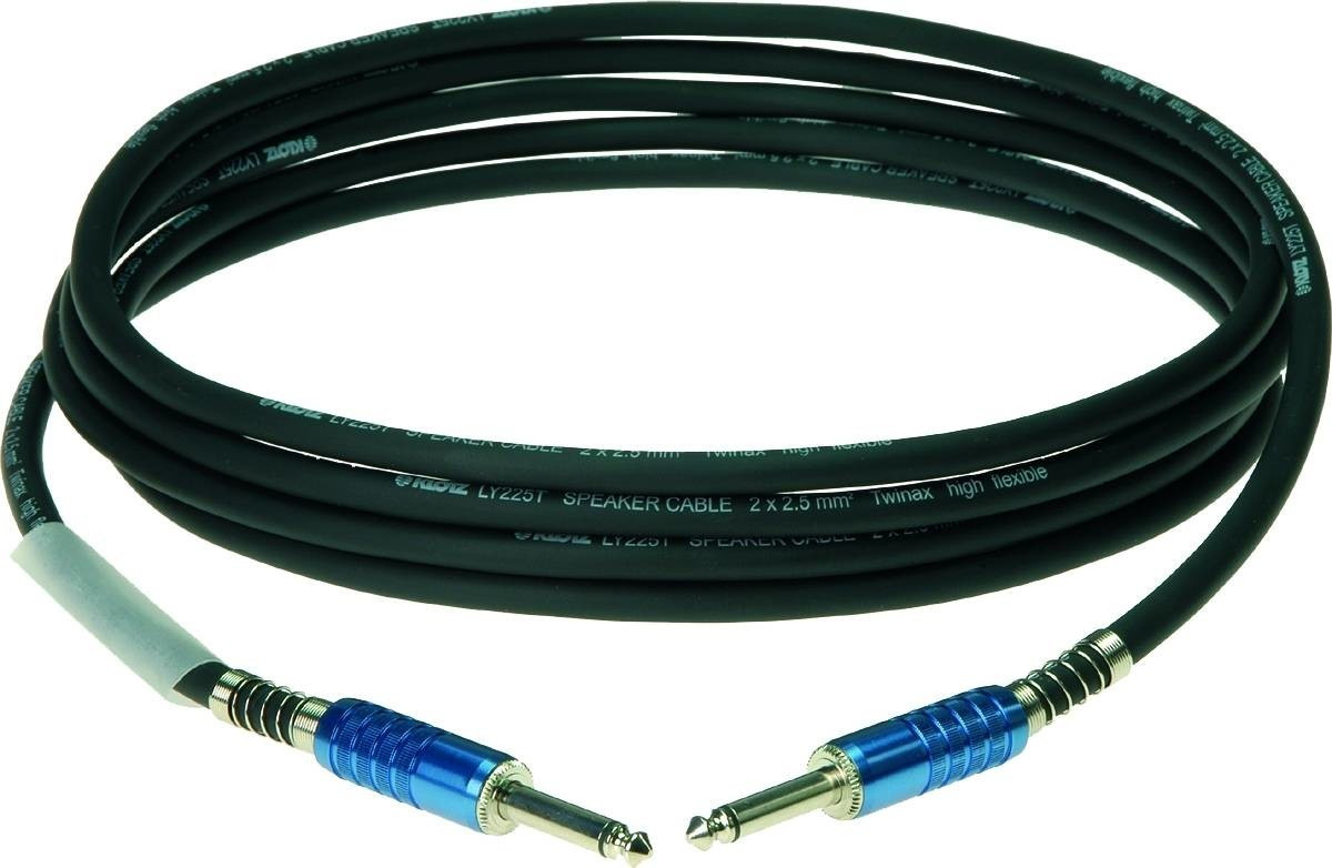 Klotz SC3PP20SW 6,35 mm Mono-Klinke-Kabel, 20 Meter