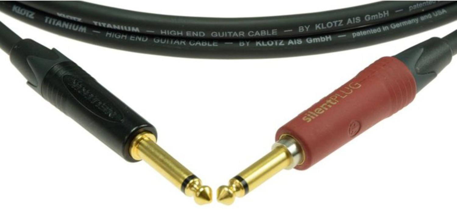 Klotz Titanium Gitarrenkabel, 4,5m