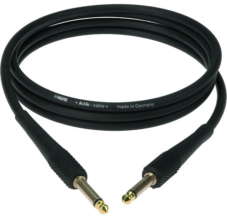 Klotz KIKG6.0PP1 2x 6,3 mm Mono-Klinken-Instrumentenkabel