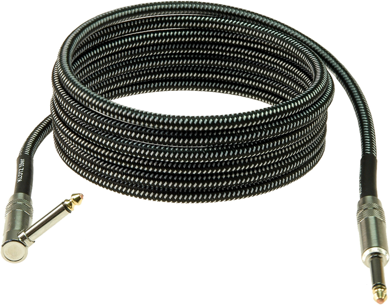 Klotz VINA0300 59er Vintage Gitarrenkabel mit Winkelstecker, 3 m