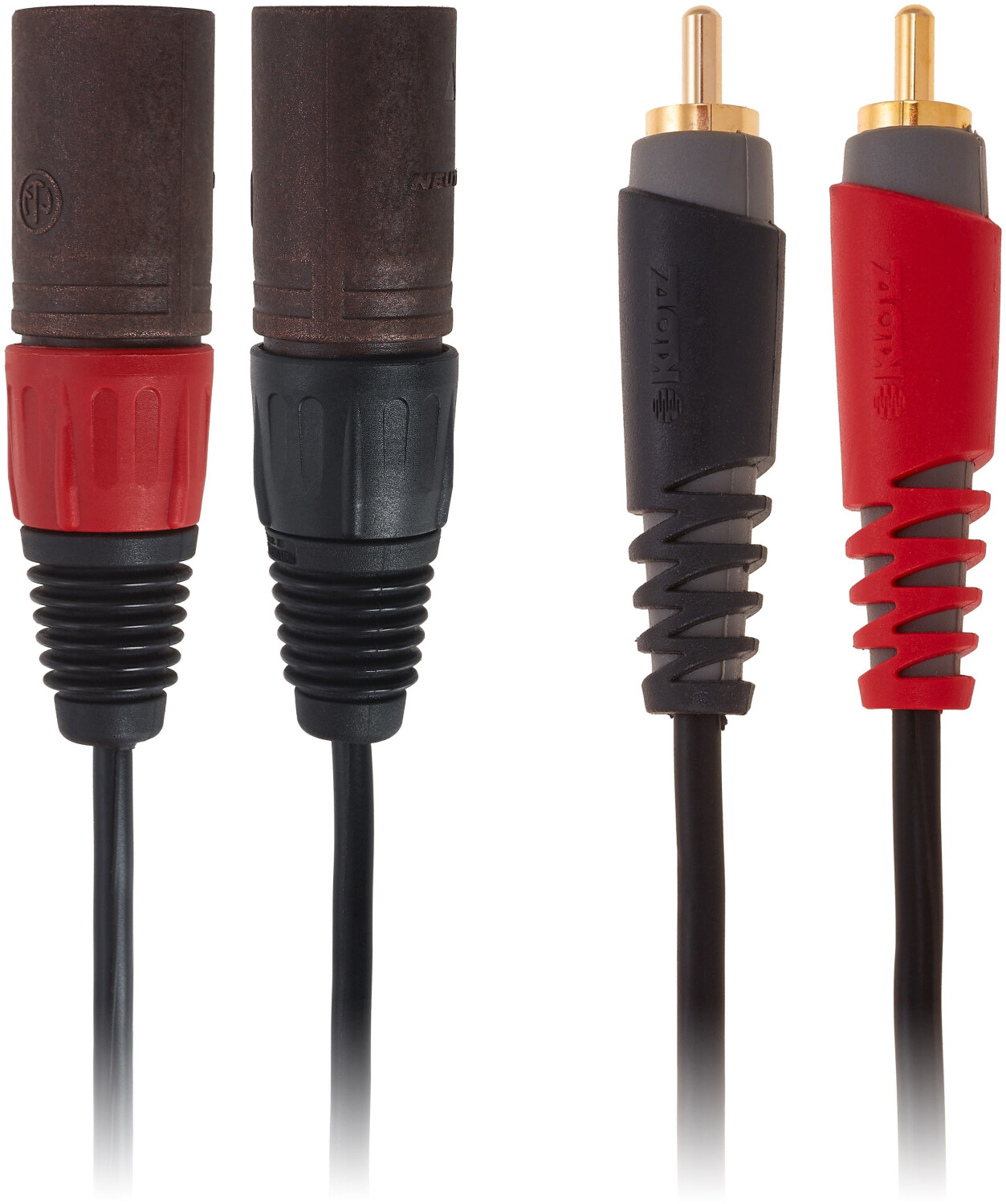 Klotz Audiokabel 2x XLR 2x Cinch, 3m