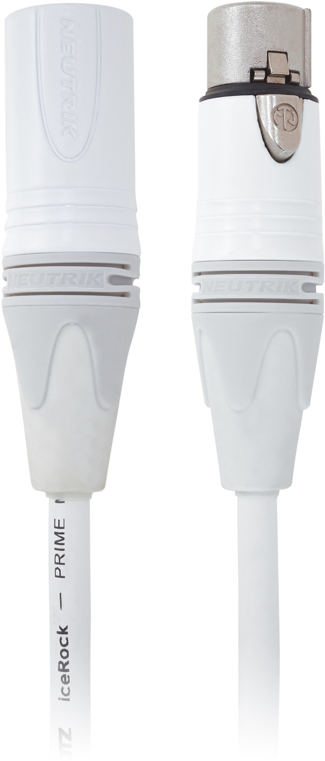 Klotz iceRock Mic-Kabel XLR female / XLR male 10m weiß