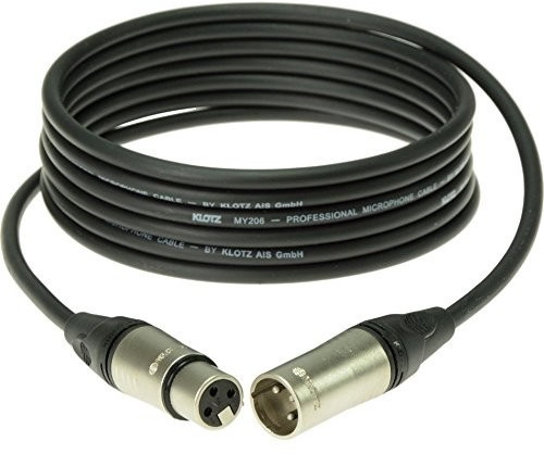 Klotz M1K1FM01500 Mikrofonkabel Amphenol XLR, 3-polig, 15 m