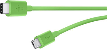 Belkin Câble de recharge USB 2.0 micro-USB vers USB-C 1,8 m vert