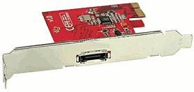 InLine PCIe eSATA II Card (76617)