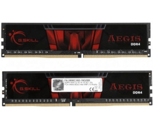 Buy G.Skill Aegis 16GB Kit DDR4 3000 CL16 F4 3000C16D 16GISB from 35.78 Today Best Deals on idealo