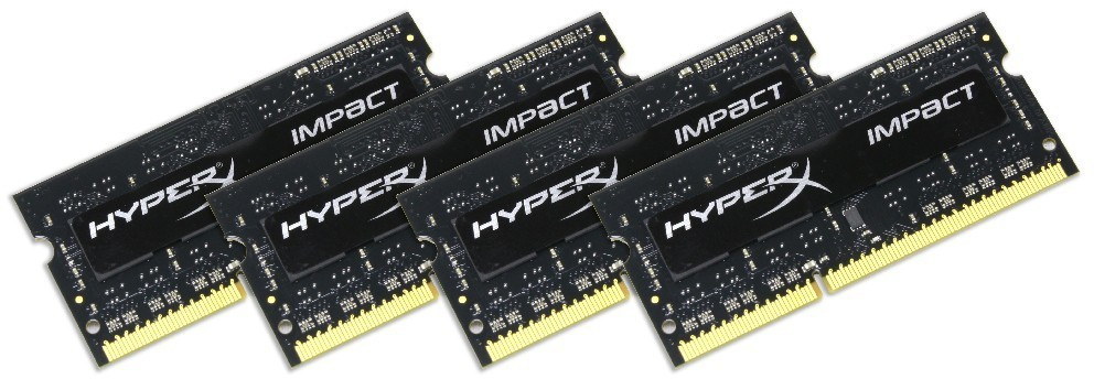 HyperX Impact 16GB Kit DDR4-2400 CL15 (HX424S15IBK4/16)