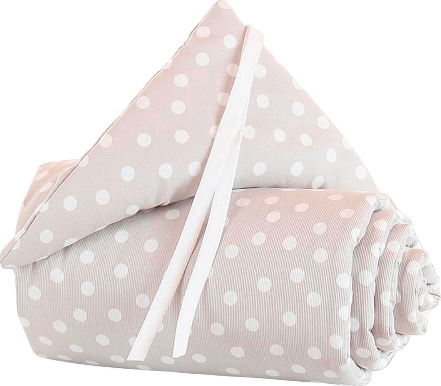 Babybay Tour de lit Maxi à pois blanc