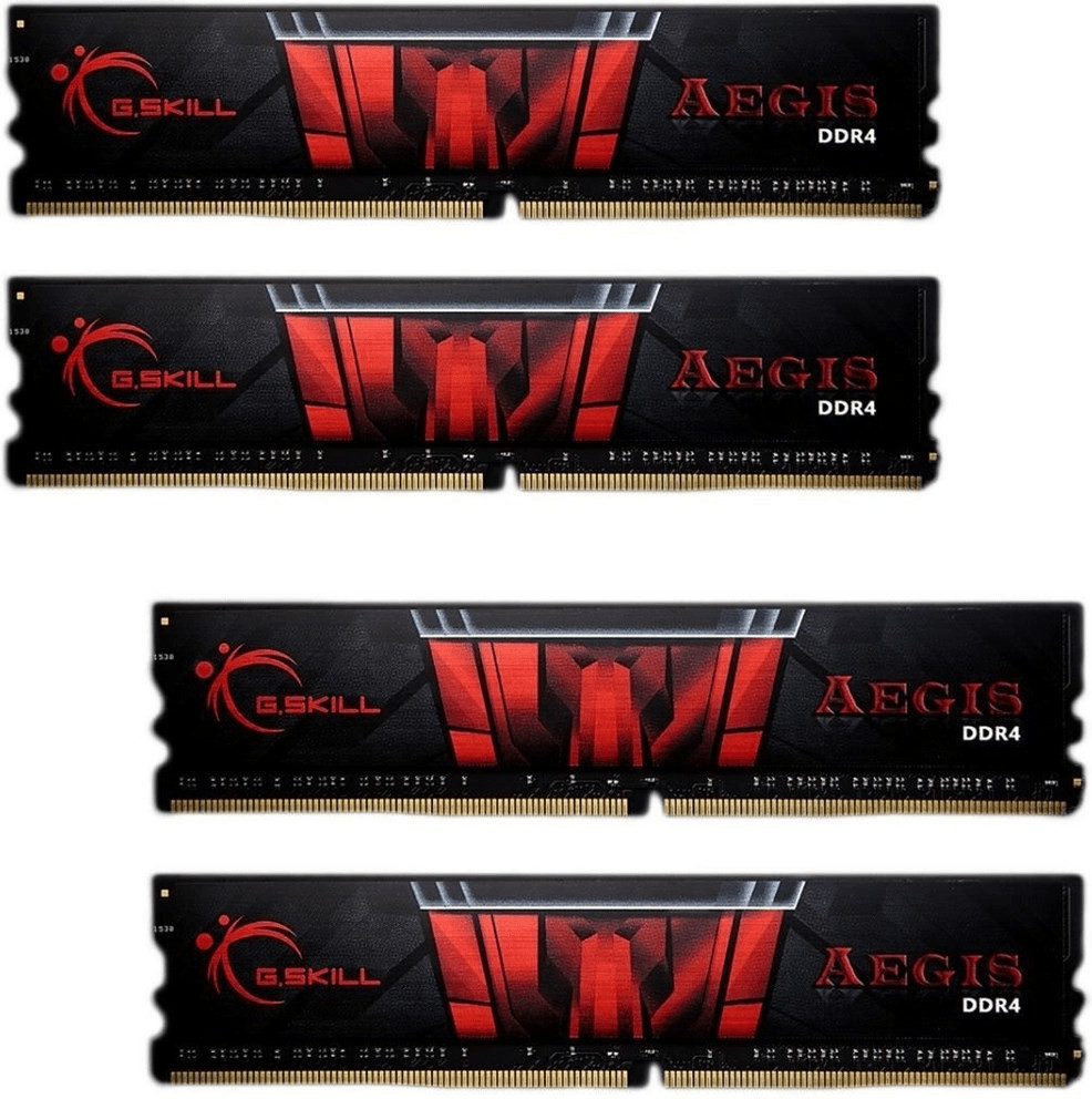 G.Skill Aegis Kit 64 Go DDR4 PC4-19200 CL15 (F4-2400C15Q-64GIS)