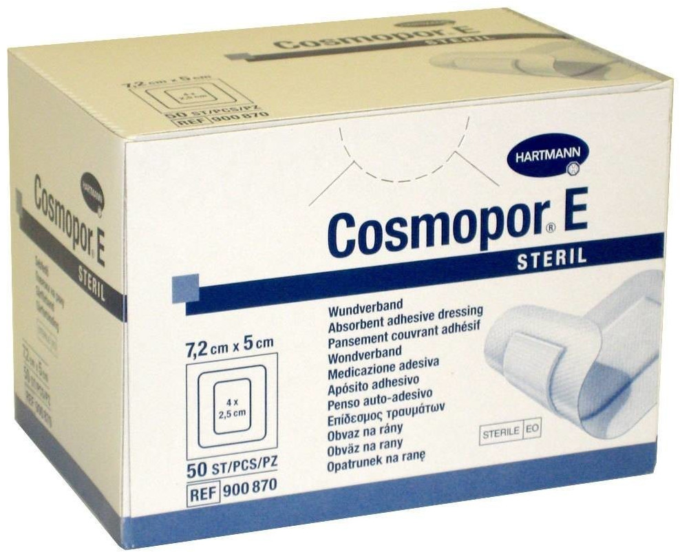 Hartmann Cosmopor E sterile 5 x 7,2cm (50 pcs.)