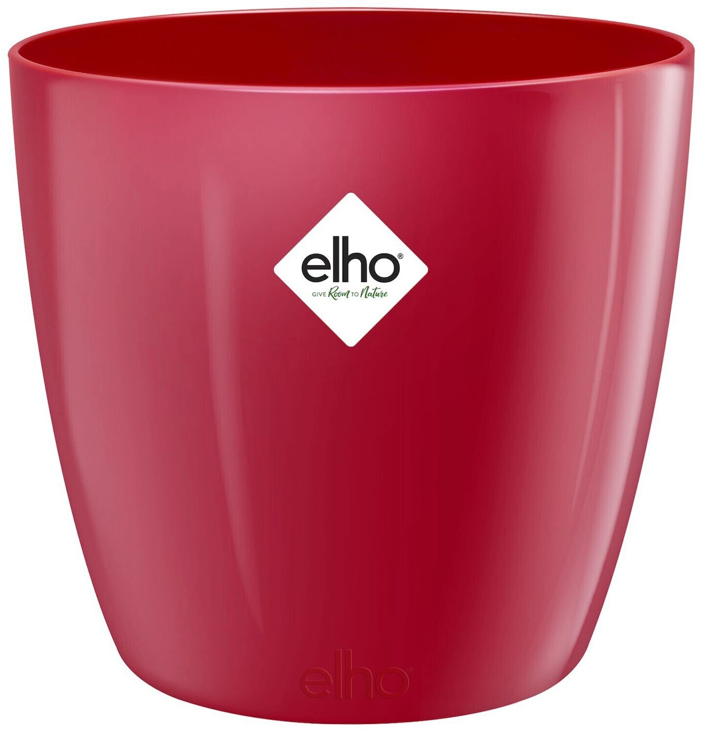 Elho Brussels Diamond Ø 25 H 23cm rouge