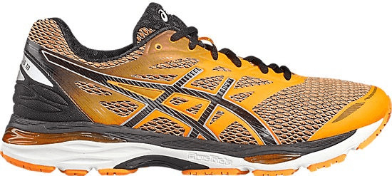 Asics Gel-Cumulus 18 hot orange/black/white