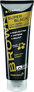 Body Cosmetics International Tannymaxx Brown Super Black Very Dark Bronzing Lotion (125ml)