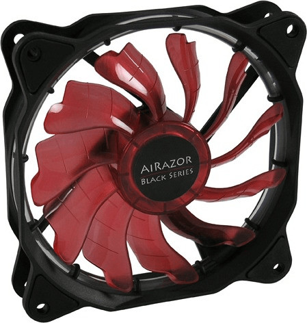 LC Power AiRazor 120mm Black Series LED rouge