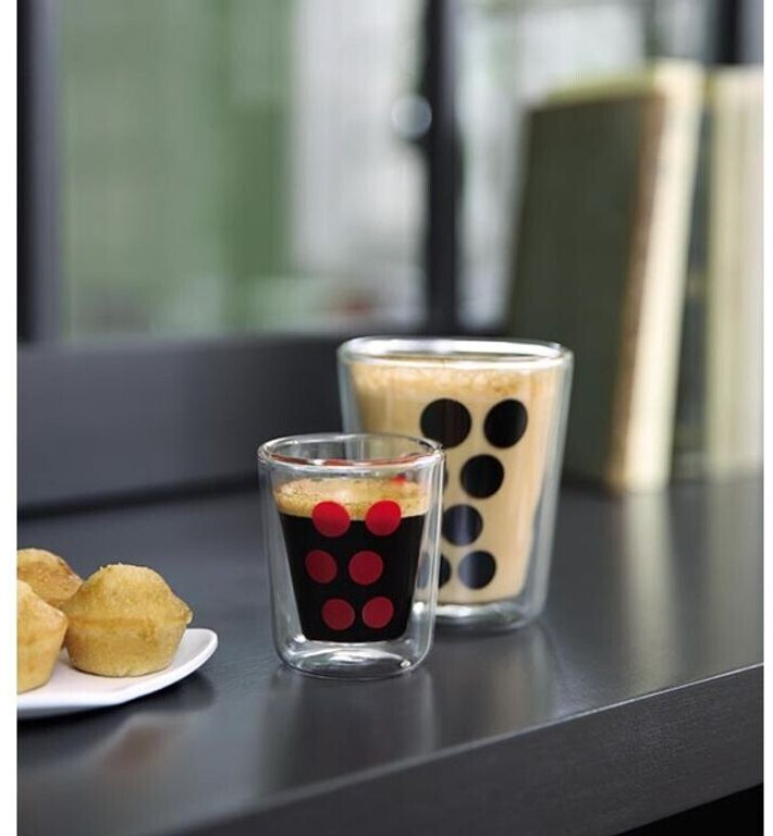 Zak Zak Dot Dot Glass 20cl green - side view