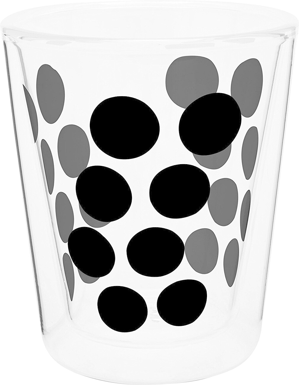 Zak Zak Dot Dot Glass 20cl black - Product image 1 of 3
