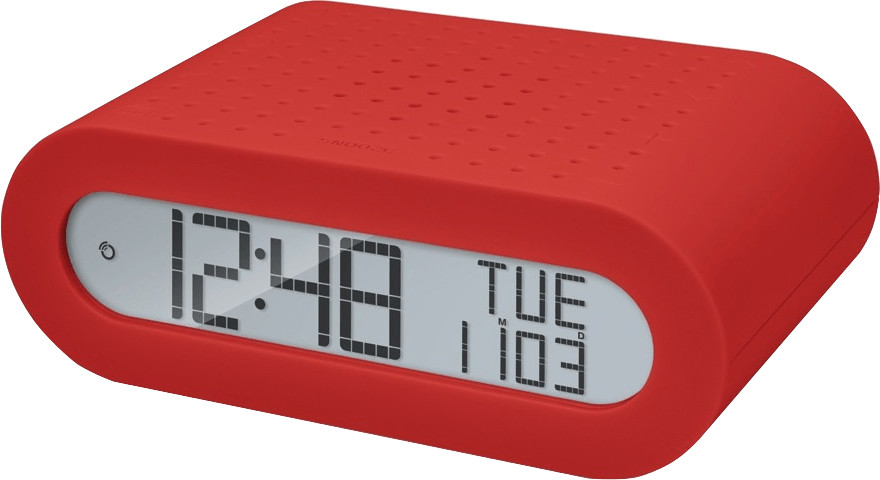 Oregon Radio-réveil RRM116 rouge