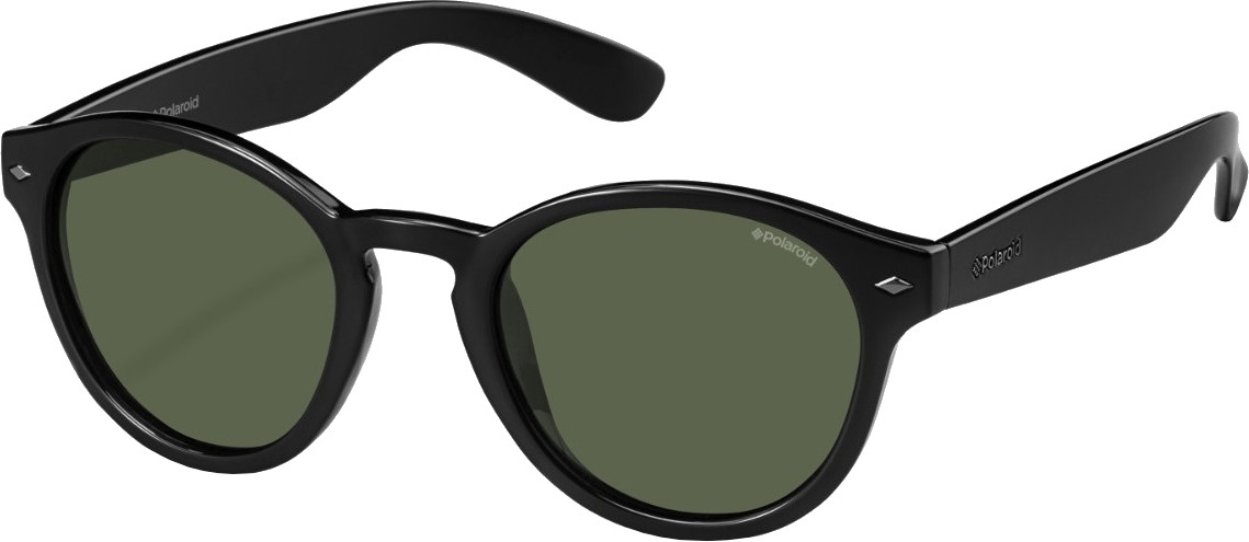 Polaroid PLD1018/S D28 H8 (black shiny/green polarized)