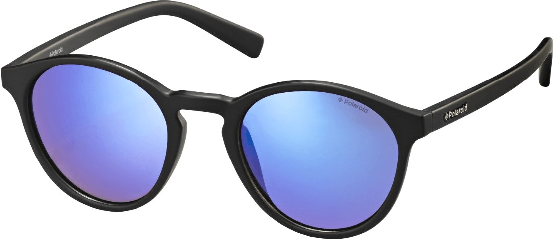 Polaroid PLD6013/S DL5 JY (black matt/blue mirrored polarized)