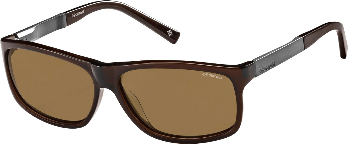 Polaroid X8416 081 2P (crystal brown/brown polarized)