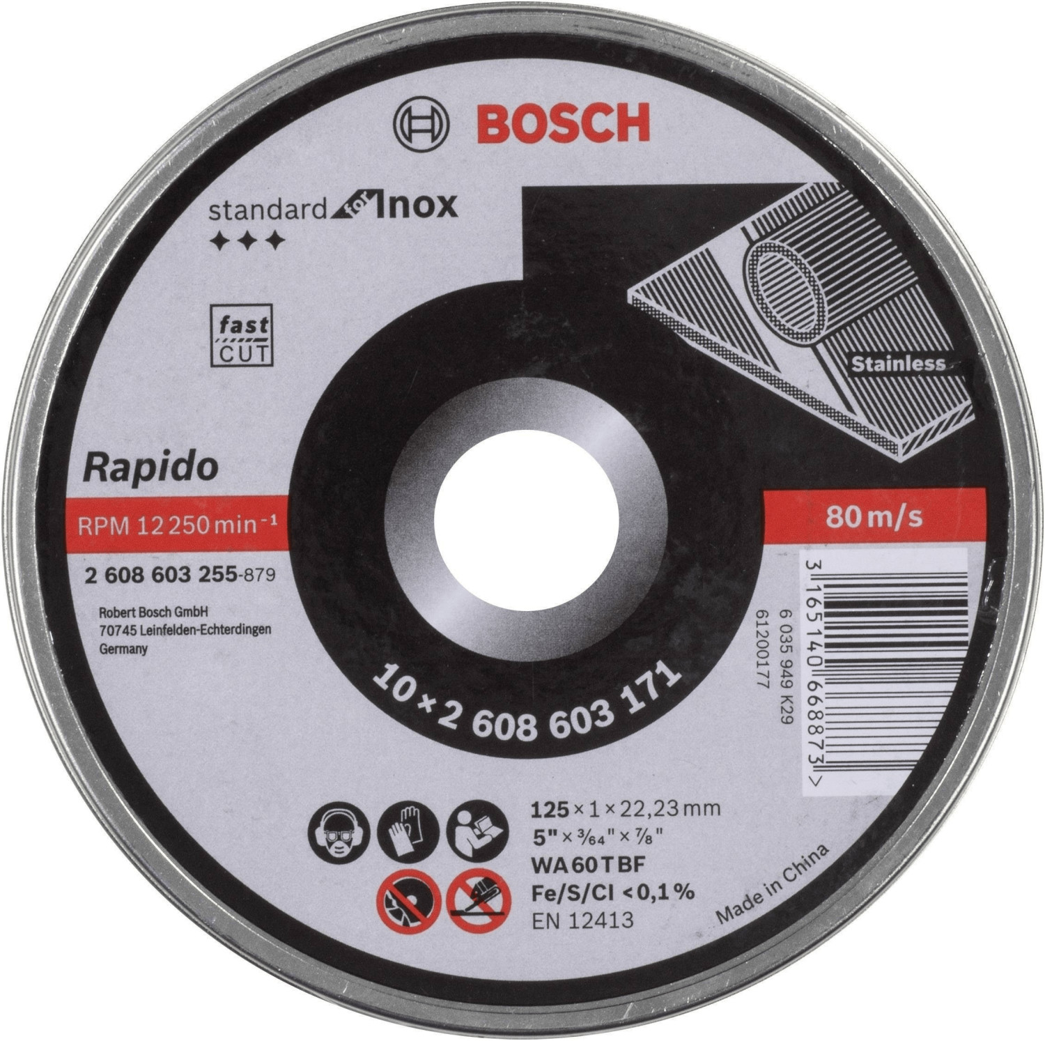 Bosch 2608602544 Disque à tronçonner diamanté st…