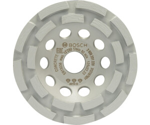 Bosch Diamant Schleiftopf Schleifteller 125 mm für Winkelschleifer 2608201235 Bosch Diamant Schleiftopf Schleifteller 125 mm für Winkelschleifer 2608201235