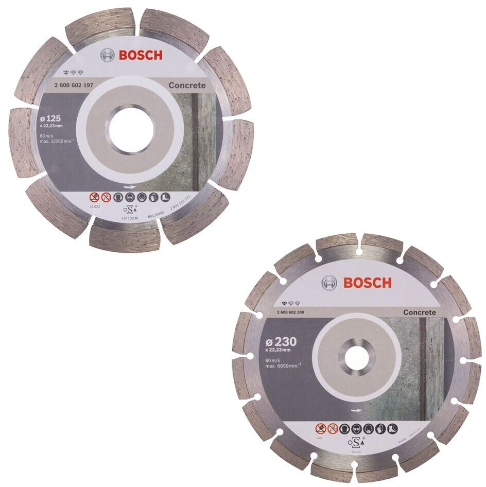 | 230 mm (2608602200) 23,11 € for Bosch Diamant Concrete, Preisvergleich Standard bei ab